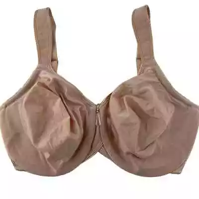 Wacoal 85185 Women's Full Figure Simple Shaping Minimizer Bra Nude Size 34DD • $20