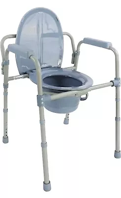 Pepe - Commode Toilet Chair For Bedroom Bedside Commodes With Bucket Disabled • £10.97