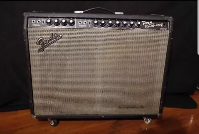 Fender Twin Reverb 1975 Blackface • $5900