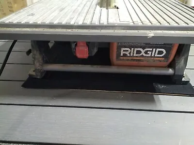 RIDGID R4021 7 Inch 6.5Ah Table Top Wet Tile Saw • $75.50