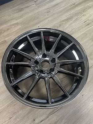 COSMIS R1 Black Chrome Wheel 19x9.5 +35mm 5x120 • $220