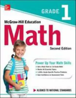 McGraw-Hill Education Math Grade 1 Second Edition By McGraw-Hill (2017... • $12.99