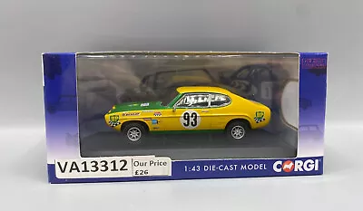 £1.04 • Buy CORGI VANGUARDS Ford Capri RS2600 Mk1 Tour France  1/43 Scale Diecast VA13312
