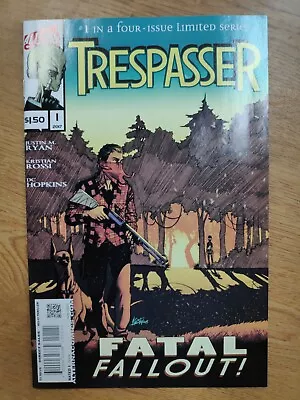 $22.49 • Buy Trespasser #1 NM Low Print Run 1st Print Indie MOVIE Optioned Alterna Comics