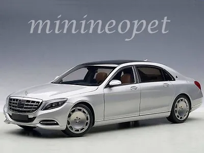 AUTOart 76292 MERCEDES BENZ MAYBACH S-KLASSE S 600 1/18 MODEL CAR SILVER • $180