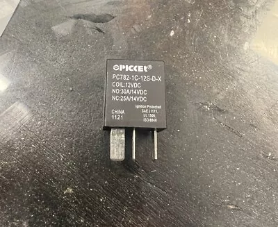 Picker PC782-1C-12S-D-X 30A Micro ISO Relay 12VDC SPDT Diode • $1.30