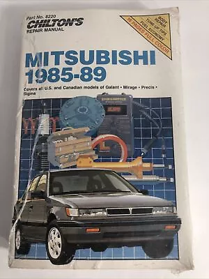 Chilton's 1985-89 Mitsubishi Repair Manual 8220 NOS Sealed READ • $14.95