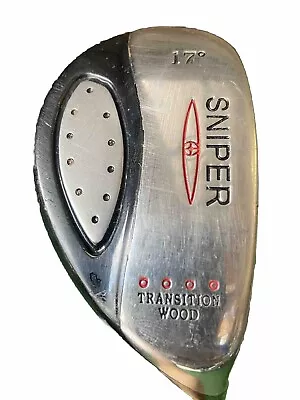 Vulcan Golf Sniper 2 Hybrid 17* 65g Aldila Stiff Graphite 41.5  New Grip Men RH • $29.50