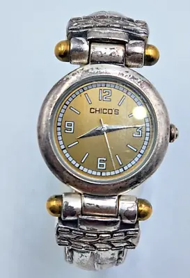 Chico's CH-221 Cuff Bracelet Watch Quartz Analog Women's Watch (working) • $10