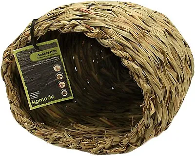 Komodo Grassy Grass Hide Reptile Rabbit Hamster Guinea Pig Den Tunnel Shade • £11.99