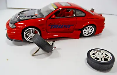 Kentoys 1/24 Diecast Nissan Silvia Drift Machine Red • $48.98