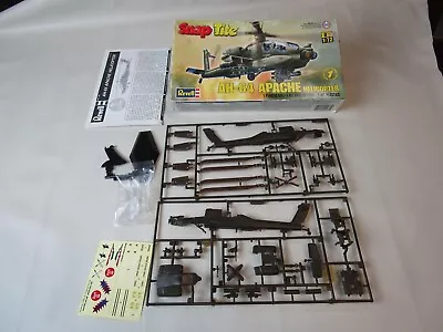 Snap Tite 2011 Revell AH-64 Apache Helicopter 1/72 Plastic Model Kit 85-1183 NIB • $9