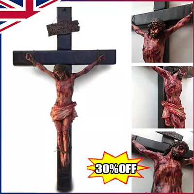 Handmade Realistic CrucifixRealistic Crucifix Wound For Meditation Wall Cross. • £14.34