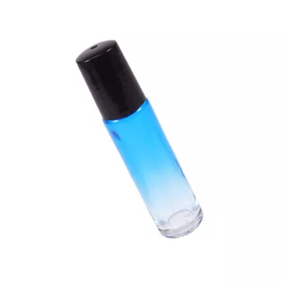  10 Pcs Small Bottle For Essential Oil Travel Perfume Colored Glass Roller • £14.45