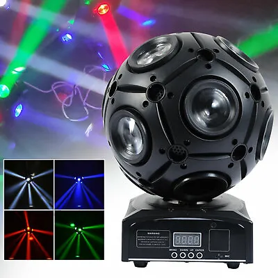 DJ Lighting Dmx512 Beam LED Football Moving Head Stage Effect Moonflower Light • $118.75