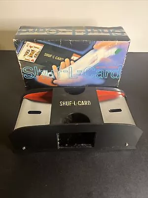 WACO SHUF-L-CARD AUTOMATIC CARD SHUFFLER #507008 Vintage TESTED BATTERY POWERED • $12