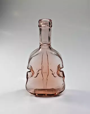 Vintage Violin Bottle Rare Pink Glass Excellent • $0.99