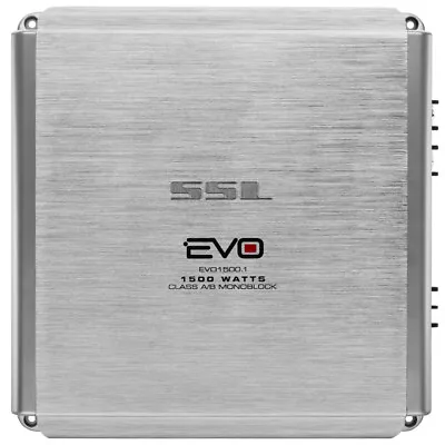 1 SSL SOUNSTORM EVO1500.1 EVO 1500.1 Amplificatore Mono 1 X 1125 Watt Rms Auto • £133.53