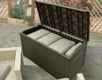 £229.95 • Buy Keter Java Plastic Garden Storage Deck Box Waterproof XXL Grey Or Brown
