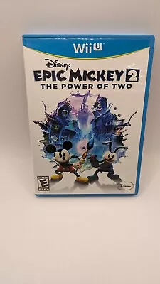 Disney Epic Mickey 2: The Power Of Two (Nintendo Wii U 2012) • $11