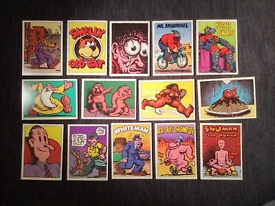Robert R. Crumb—Comic Art—Weirdo—Characters—Trading Cards • $5