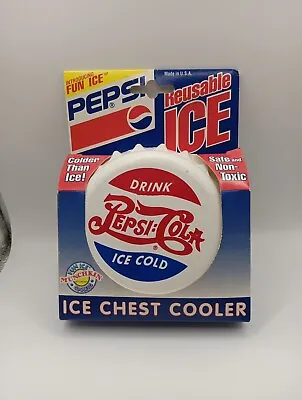 Vintage Munchkin Pepsi Ice Chest Cooler Reusable Ice Pack Collectible Pepsi-Cola • $8.97