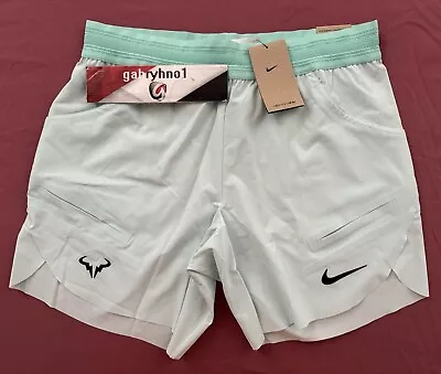 Nike Court Dri-Fit ADV Rafa Nadal 7” Tennis Shorts DV2881-346 Mens Size Medium • $69.99
