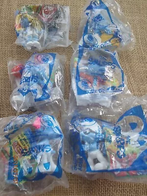 McDonalds Smurfs Happy Meal Toys 2011 Lot Of 6 New Sealed  #2 #6 #10 #11 #12 #13 • $19.99
