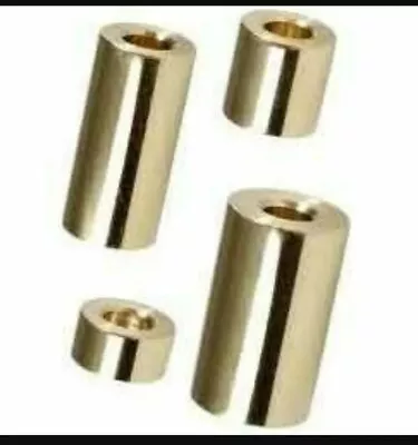 £4.30 • Buy M4 M5 M6 M7 M8 M9 M10 Brass Spacers Standoff Bush Shim All Diameters & Lengths!