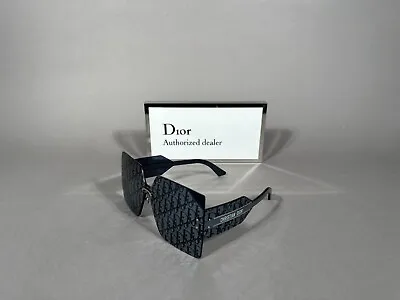 Christian Dior Diorclub M5u Sunglasses Blue Oblique Pattern Lens! Ships Today! • $229.95