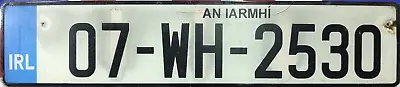 Republic Of Ireland License Plate - An Iar-Mhí (en. Westmeath) • $21