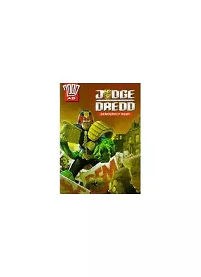 Democracy Now!  Judge Dredd By Ennis Garth Paperback Book The Fast Free • $9.58