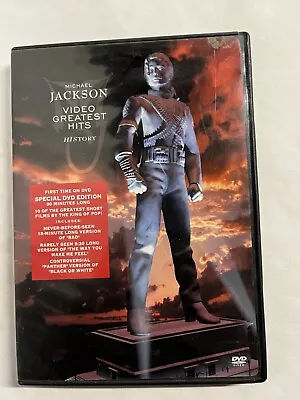 Michael Jackson: Video Greatest Hits History (DVD) Music Film • $4.99