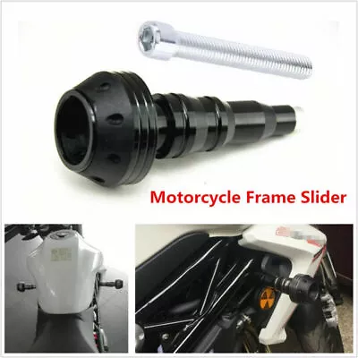 Motorcycle CNC Aluminum Alloy Frame Slider Anti Crash Falling Engine Protector • $25.41