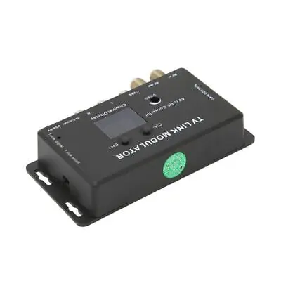 TV Link Modulator AV To RF Converter  IR Extender - UHF Signal Sender • £17.20