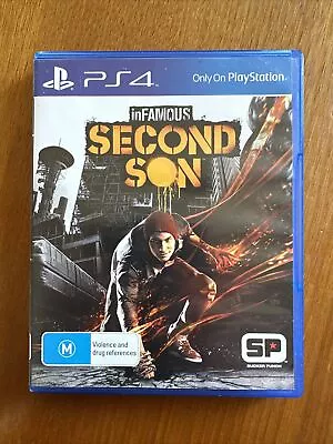 InFAMOUS SECOND SON (M) PS4 OZ SELLER • $10