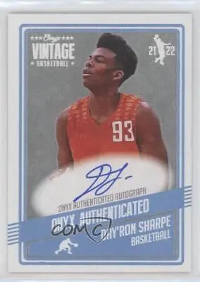 $4.27 • Buy 2021-22 Onyx Vintage Auto Day'Ron Sharpe #VADS Rookie Auto RC