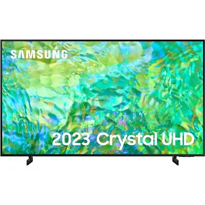 Samsung UE65CU8000KXXU CU8000 Crystal UHD 4K HDR Smart TV - Black • £569