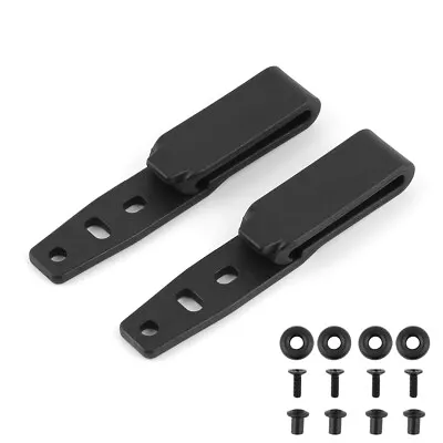 3Holes Clip 2/4/10x Holster Hardware Belt Grip Screw Tuckable For IWB OWB Kydex • $9.99