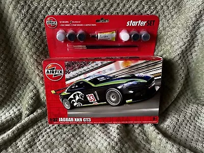 Airfix Jaguar XKR GT3 Racing Car Model Kit A55306A Scale 1:32 Starter Set Age 8+ • £6