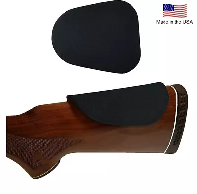 Cheek Pad For Rifle & Shotgun Stocks Cheek Riser Comb Riser BLACK No More Kick • $20.99