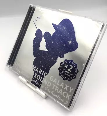 Nintendo Super Mario Galaxy Original Club Platinum Sound Track CD Japan • $70