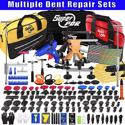 PDR Full Set Tool Dent Repair Kit Paintless Dent Removal Tools Dent Puller Kit • $165.99