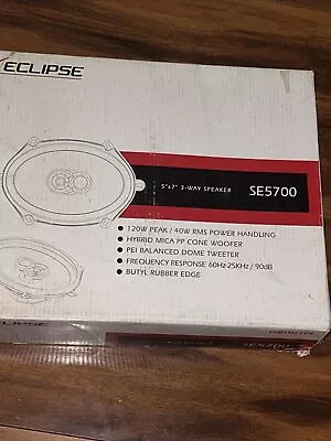 Eclipse Fujitsu Ten SE 5700 5”x7” / 3-way Speakers. NEW! • $69