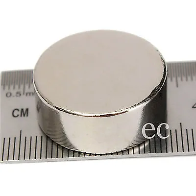 20mm X 4mm Very Strong Rare Earth NdFeb Large Neo Neodymium Disc Round Magnet • £76.98