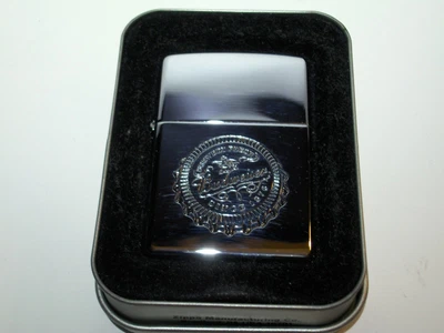 $96.95 • Buy Zippo Budweiser Bud Engraved Beer Bottle Cap Polished Chrome 2004 Lighter 