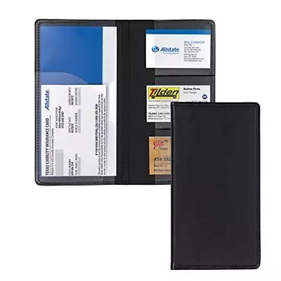 Samsill Car Registration Holder Vehicle Glovebox Organizer Wallet For Insuran • $9.22