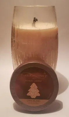 Yankee Candle Pure Radiance Candle Crackling Wick Iced Cookie Wick 22 Oz • £32.77