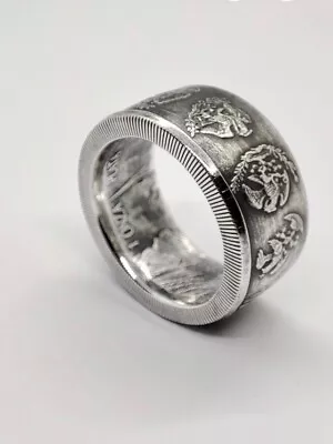 Mexican Coin Ring 1 Oz Of 99% Silver Libertad Beautiful Sizes Avalibles 6-16 • $145