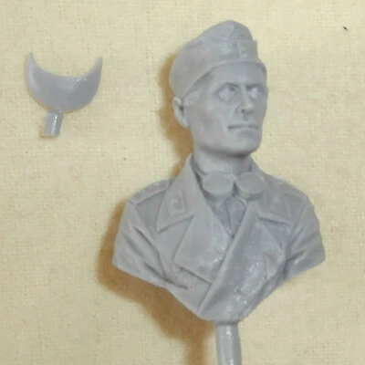 £5.95 • Buy 1/16 Scale Resin Bust German Panzer Crewman